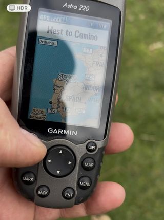 Garmin astro 220