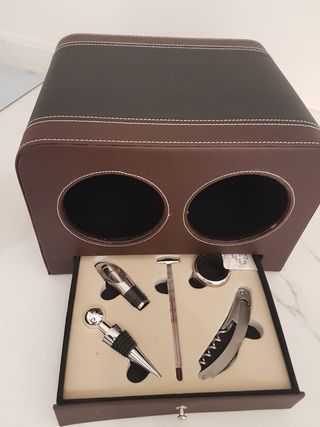 SET DE VINOTECA Y ACCESORIOS