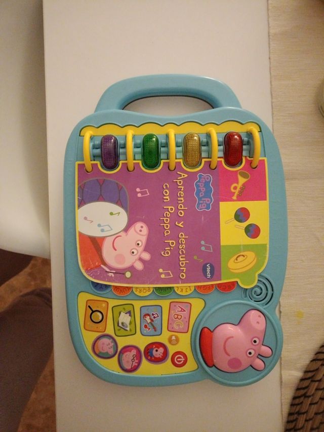 Libro educativo Peppa Pig Vtech