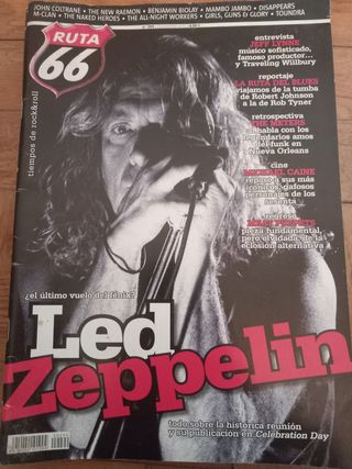 Revista Ruta 66. Led Zeppelin