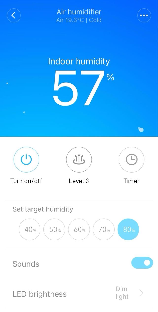 Humidificador Xiaomi Smartmi domótico