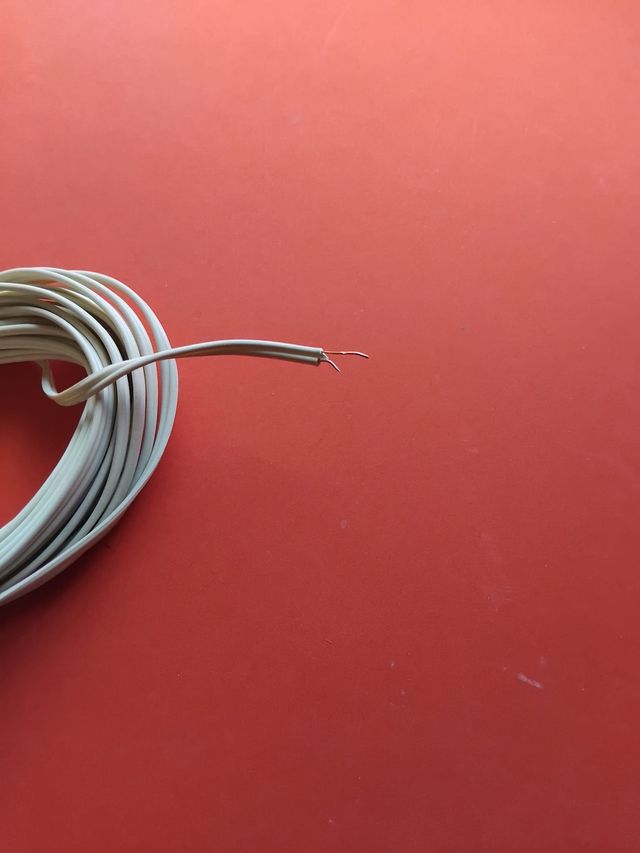 Cable paralelo rígido de 2 hilos