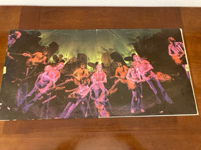 Vinilo doble BEEGEES. HERE AT LAST...LIVE.