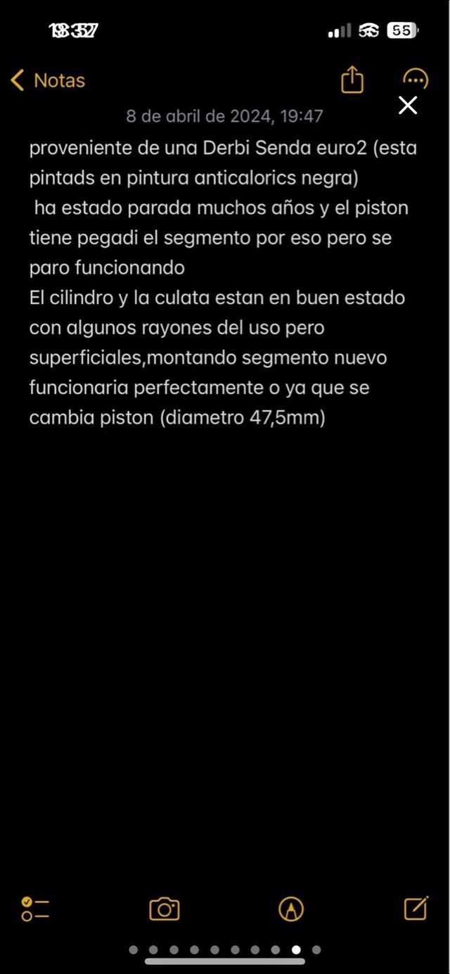 Cilindro y culata airsal euro2 aluminio