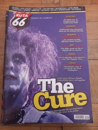 Revista Ruta 66. The Cure.