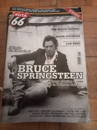 Revista Ruta 66. Bruce Springsteen.
