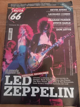 Revista Ruta 66. Led Zeppelin
