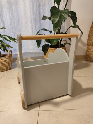 Carrito almacenaje niño