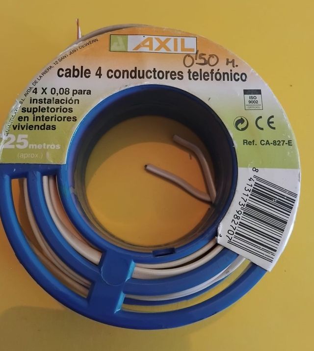 Manguera cable de red RDSI