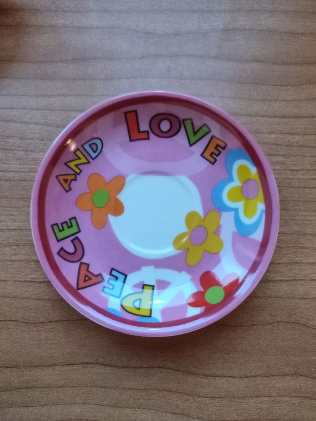 Set de 6 tazas espresso con platos