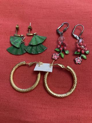 Pendientes de bisuteria