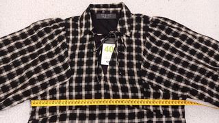 Vestido corto de cuadros de Primark