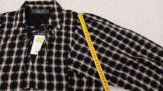 Vestido corto de cuadros de Primark