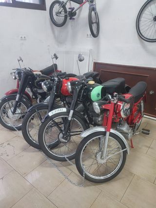 Lote de motos clasicas