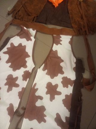 Disfraz vaquero talla S