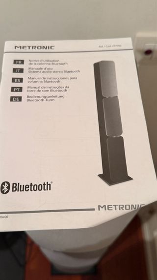 Altavoz bluetooh metronic