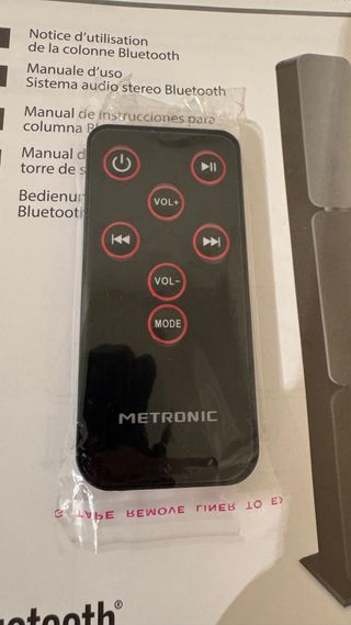 Altavoz bluetooh metronic