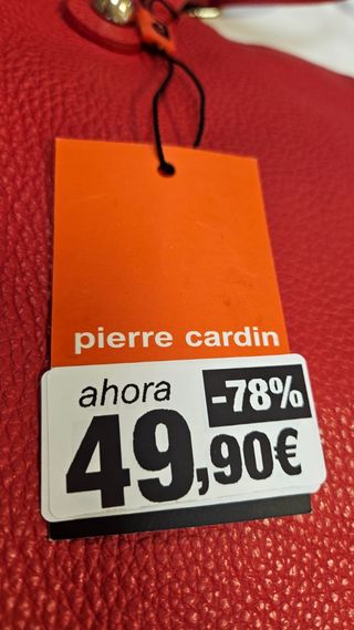NUEVO Bolso Pierre Cardin, de piel