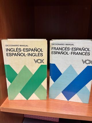 Diccionario inglés y francés VOX 