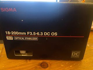 Objetivo Sigma 18200mm