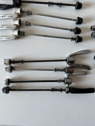 Lotto 15 sganci rapidi bici da corsa MTB