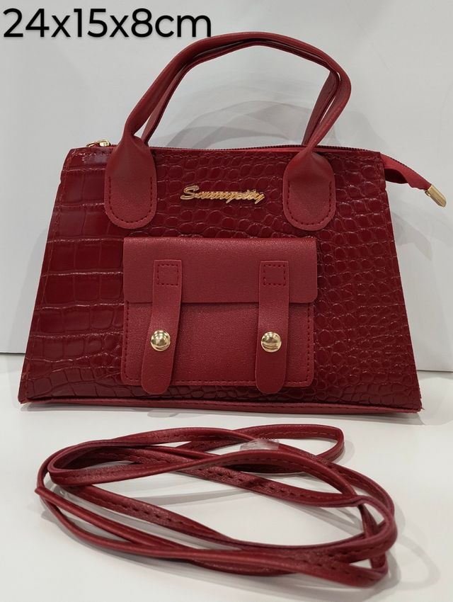 Bolso bandolera rojo