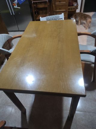 Mesa madera extensible 