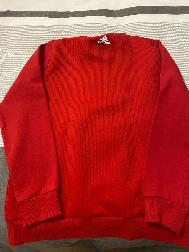 Sudadera roja ADIDAS