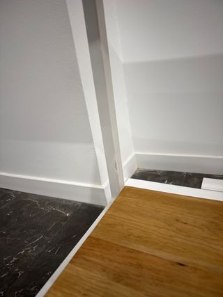 Consola recibidor estanteria madera mostrador