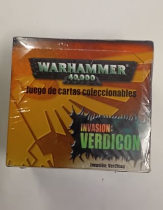 INVASION VERDICON CAJA DE SOBRES RETRACTILADO.