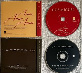 Luis Miguel Lote 4 cd singles