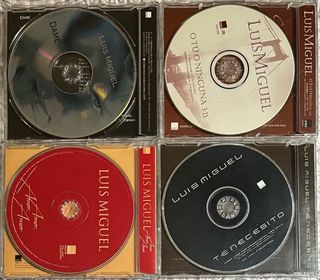 Luis Miguel Lote 4 cd singles
