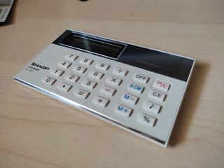 Calcolatrice vintage Sharp Elsimate EL 851