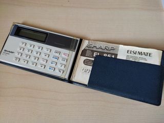 Calcolatrice vintage Sharp Elsimate EL 851
