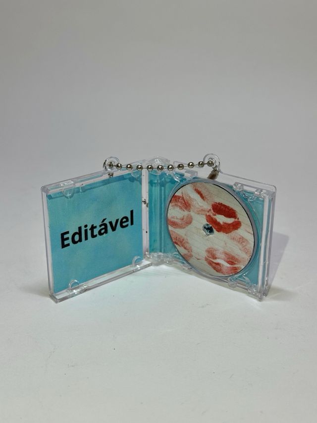 Mini CD Porta chaves