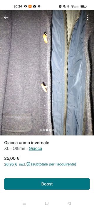 Giacca uomo