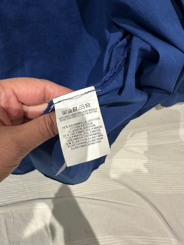 Camisa azul talla 44