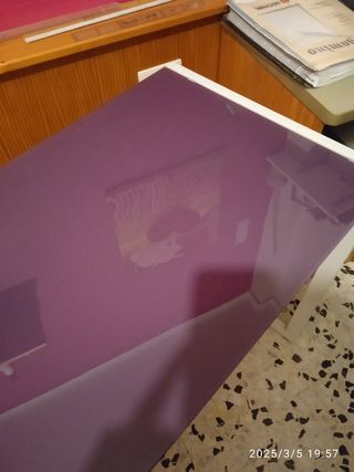 Mesa cristal morado