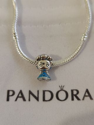 Charm de plata Cenicienta de Disney 