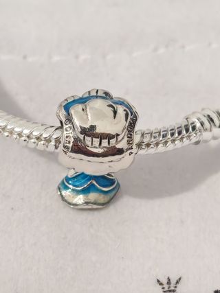 Charm de plata Cenicienta de Disney 