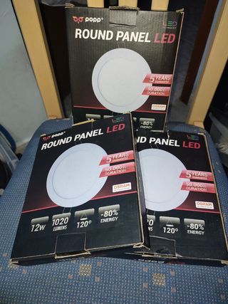 3 Focos Led 12W NUEVOS