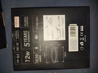 3 Focos Led 12W NUEVOS