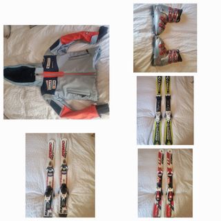 Casco esqui 51 55 cm niño