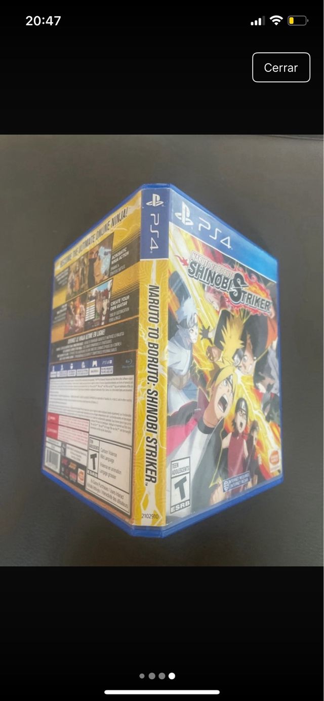 Naruto to Boruto Shinobi Striker PS4