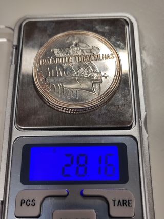 Moneda plata 1000 escudos 1994 Portugal