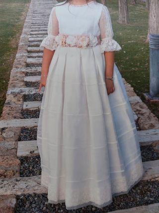 VESTIDO DE COMUNIÓN Y COMPLENENTOS