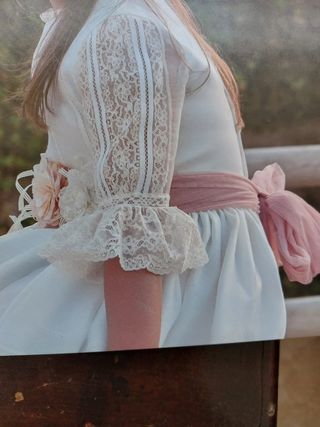 VESTIDO DE COMUNIÓN Y COMPLENENTOS