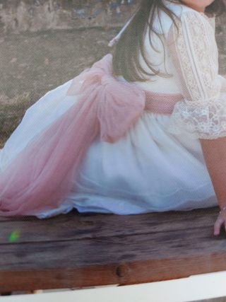 VESTIDO DE COMUNIÓN Y COMPLENENTOS
