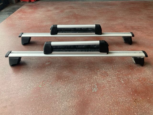 Bacas con porta esquis para audi Q5 originales