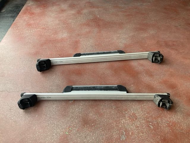 Bacas con porta esquis para audi Q5 originales